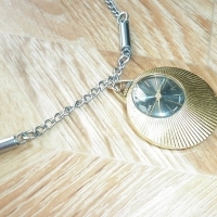Позлатен часовник Слава Медальон-Колие